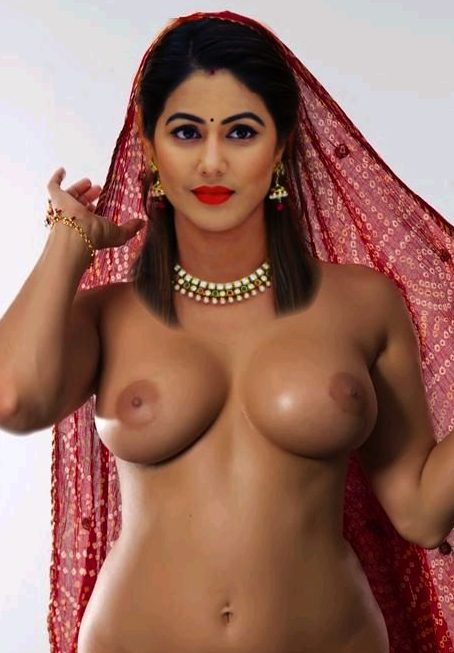 454px x 653px - Top 40+] Hina Khan XXX Nude Pics Nangi Collection